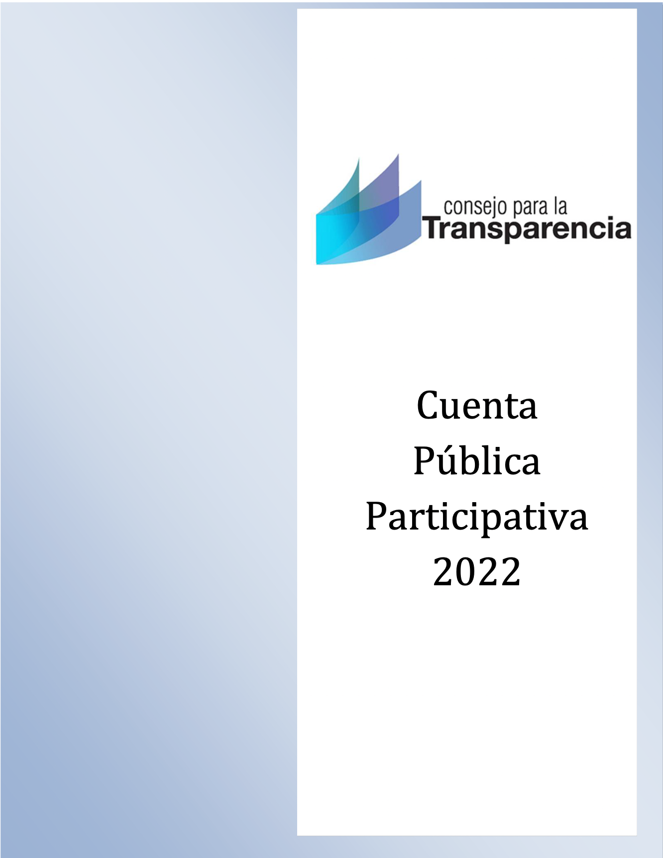 Informe Final Cuenta Pública Participativa 2022