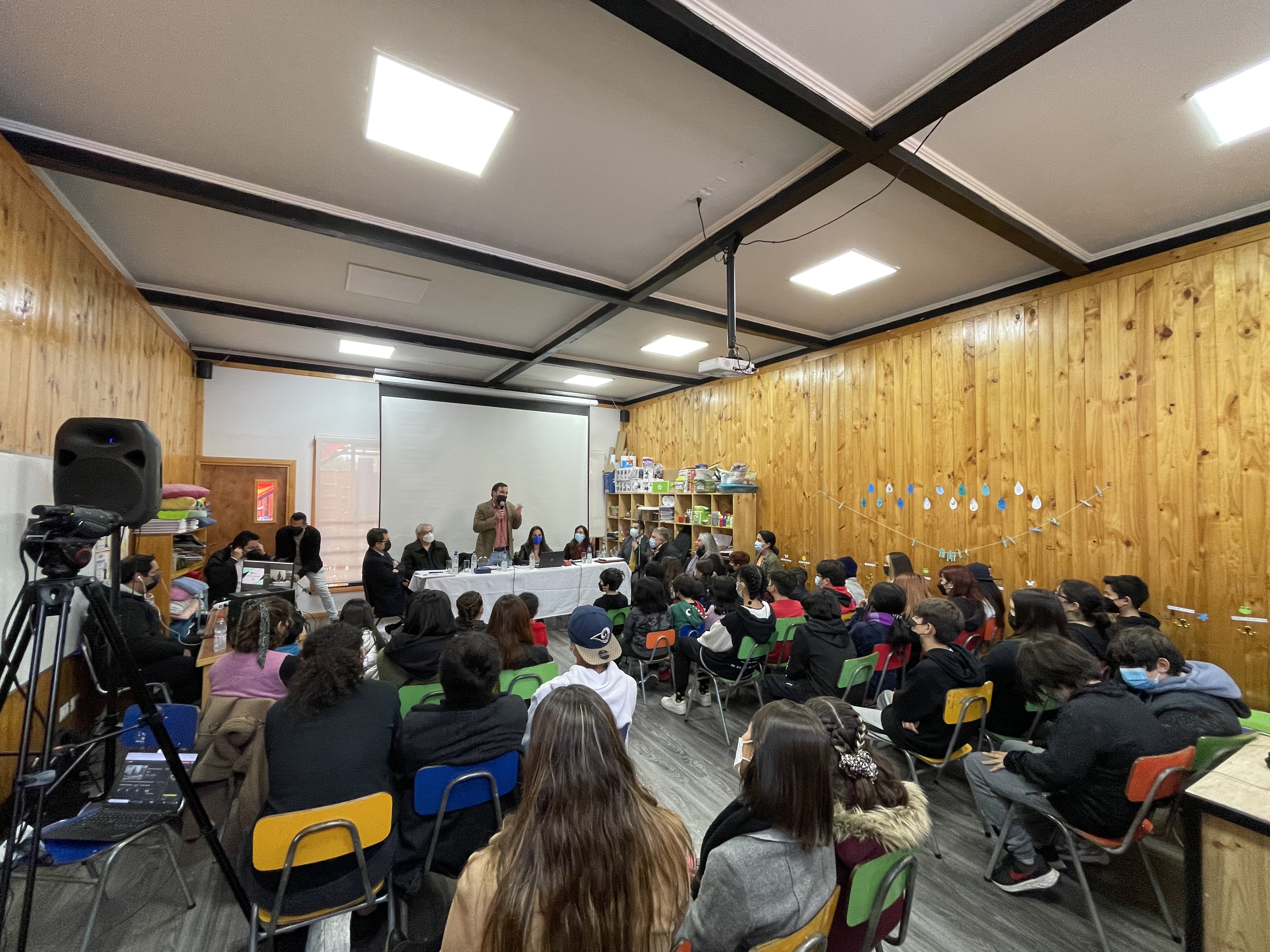 Sesión del Consejo Directivo en colegio de San Miguel