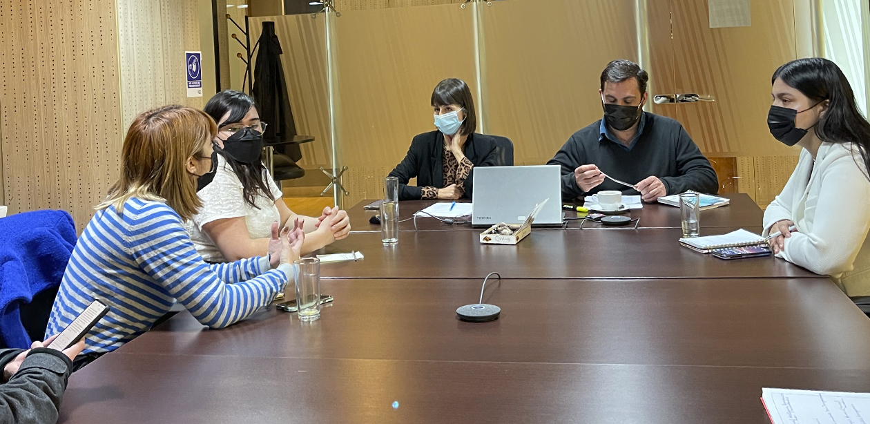 Reunión con representantes de federaciones de estudiantes