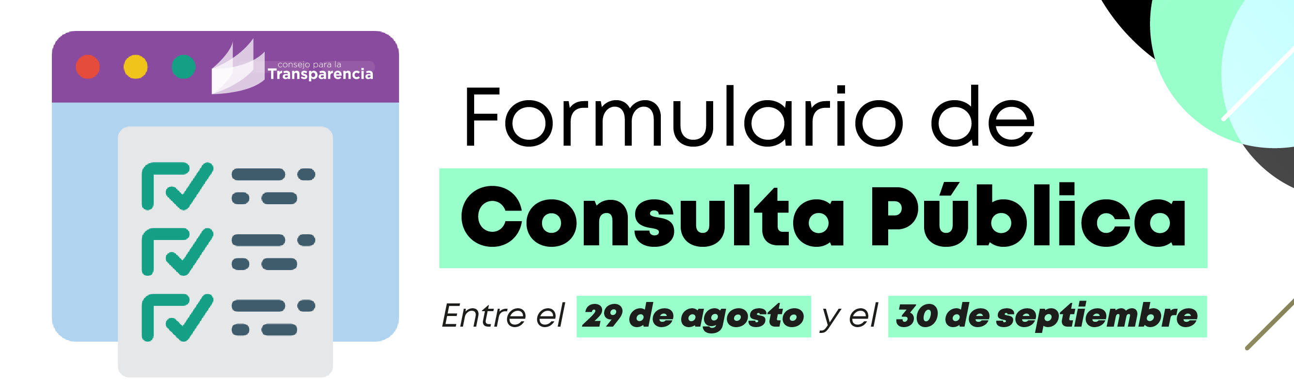 Abrimos Proceso De Consulta P blica Sobre Transparencia Activa 